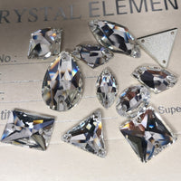 Crystal Rivoli / Navette / Drop / Square / Triangle / Galax / Cosmic / Baguette / Rect / Oval / Left  AFB