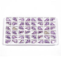 4300 Pear Drop Violet AKF mit/ohne Krallenfassung