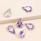 4300 Pear Drop Violet AKF mit/ohne Krallenfassung